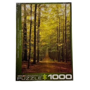 NEW Eurographics 1000 Piece Jigsaw Puzzle Forest Path